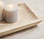 Rediscovered Natural Handcrafted Wooden Candle Trays