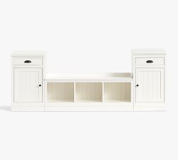 Aubrey Entryway Set with Bench (86") | Pottery Barn