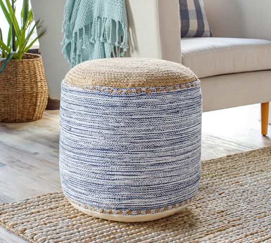 Pottery deals barn poufs