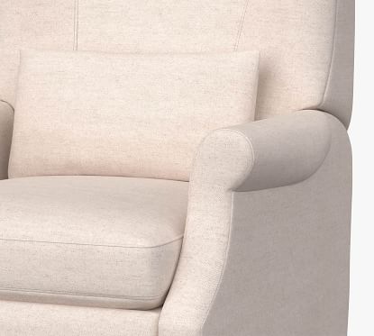 Champlain wingback deals upholstered armchair