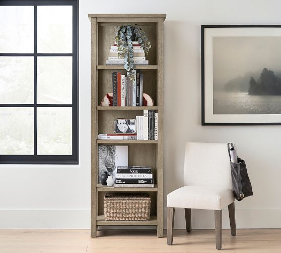 Pottery barn deals corner bookcase