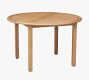 Chambly Eucalyptus Round Outdoor Dining Table