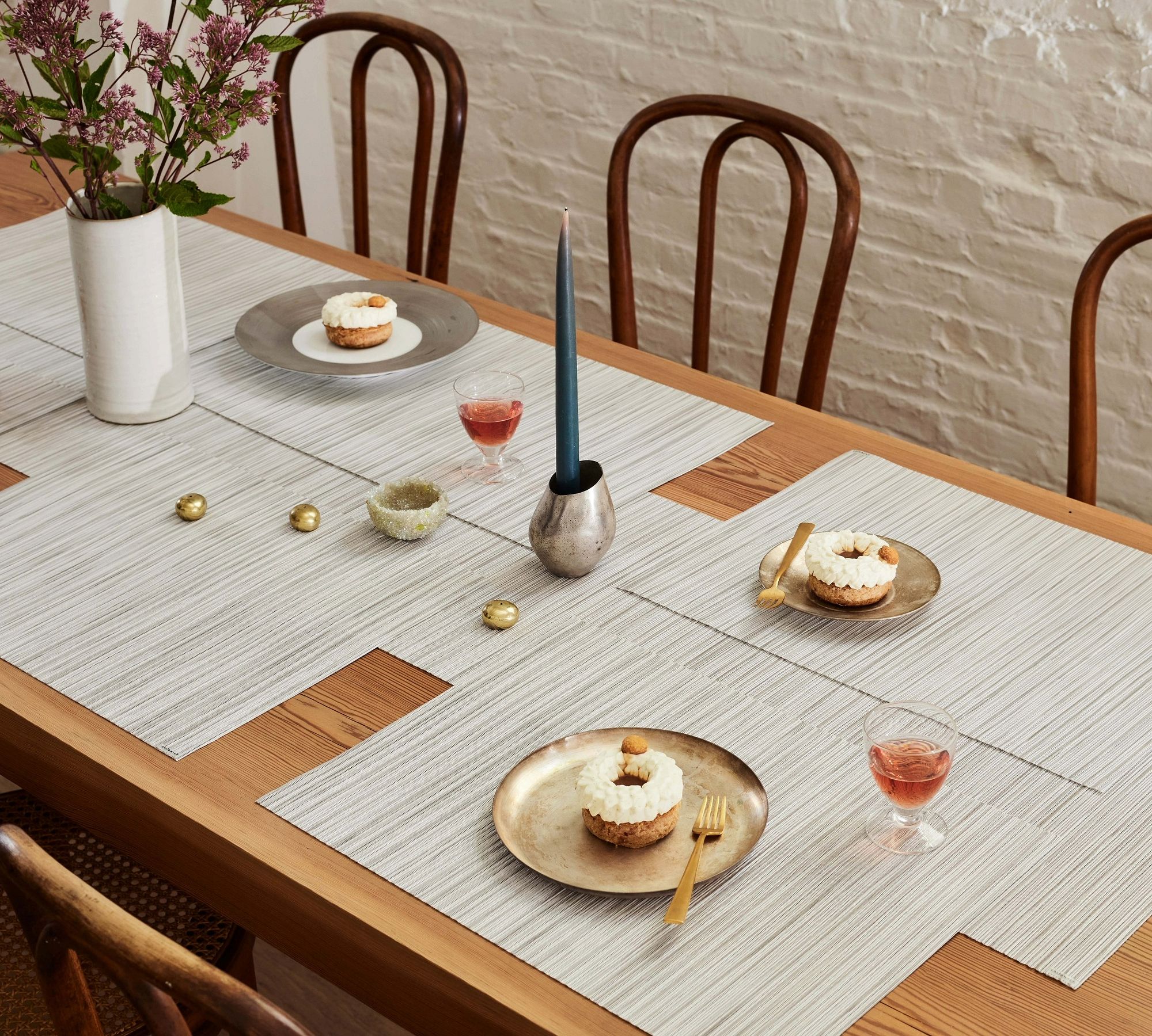 Chilewich Rib Weave Indoor/Outdoor Placemats - Set of 4