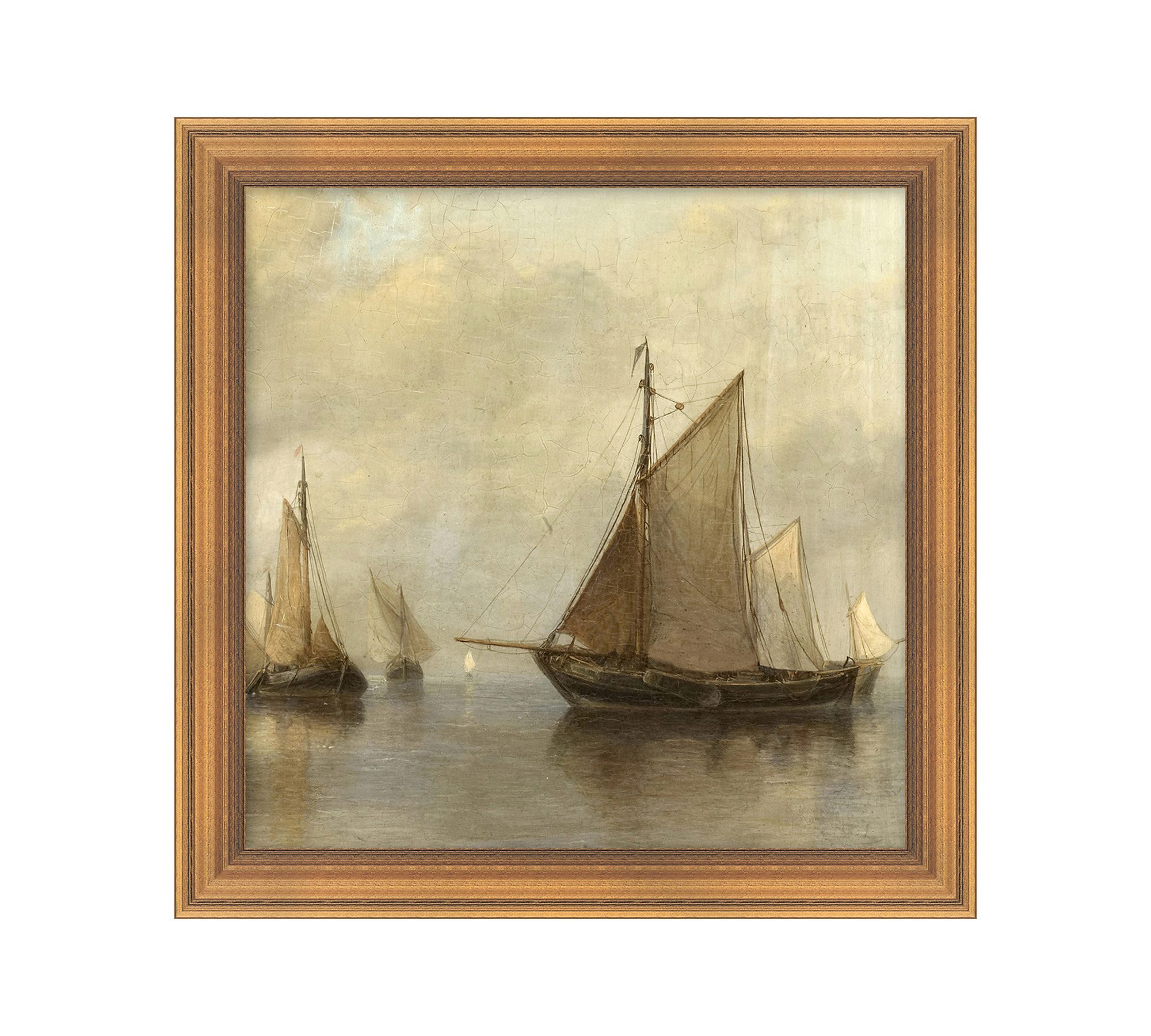 Early Morning Sail Framed Print