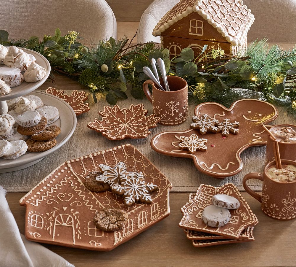 Gingerbread Serveware Collection | Pottery Barn