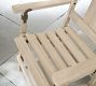 Indio Eucalyptus Foldable Outdoor Armchairs, Set of 2