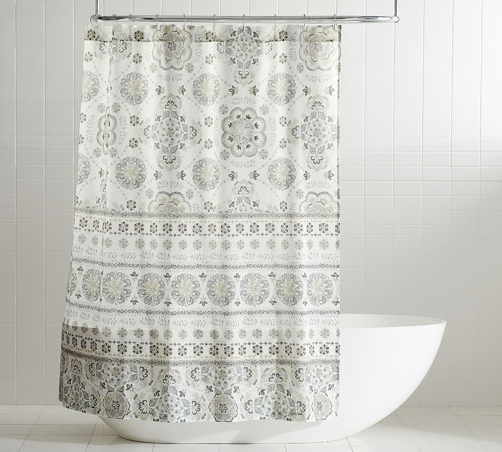 Lila Shower Curtain Pottery Barn
