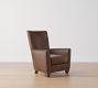 Irving Square Arm Leather Manual &amp; Power Recliner