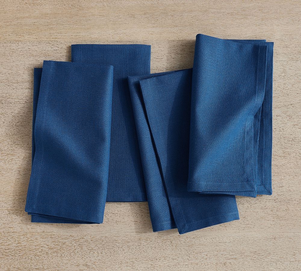Pottery Barn Everyday Organic Cotton Napkins - Set of 4