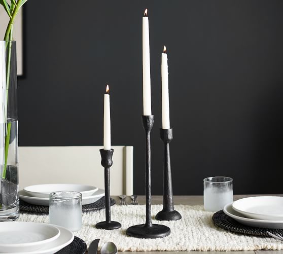 Booker Candlesticks - Set of 4, Candle Holder