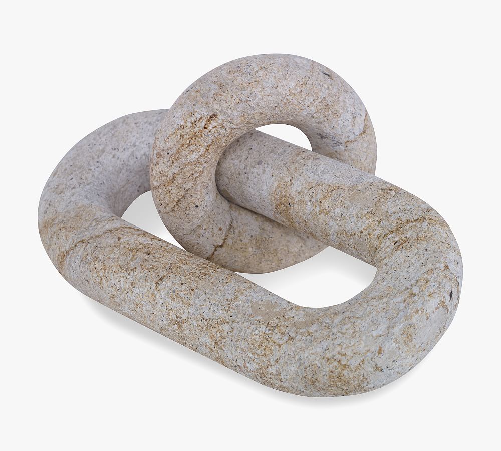 Stone Linked Chain - Natural