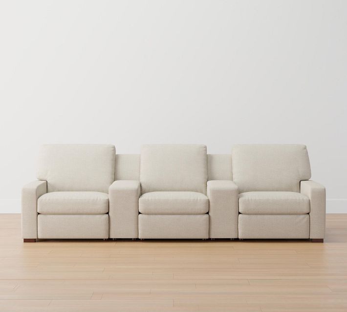 Pottery barn reclining deals sectional