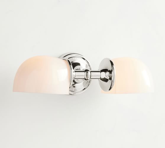 Pottery barn deals wall sconces bathroom