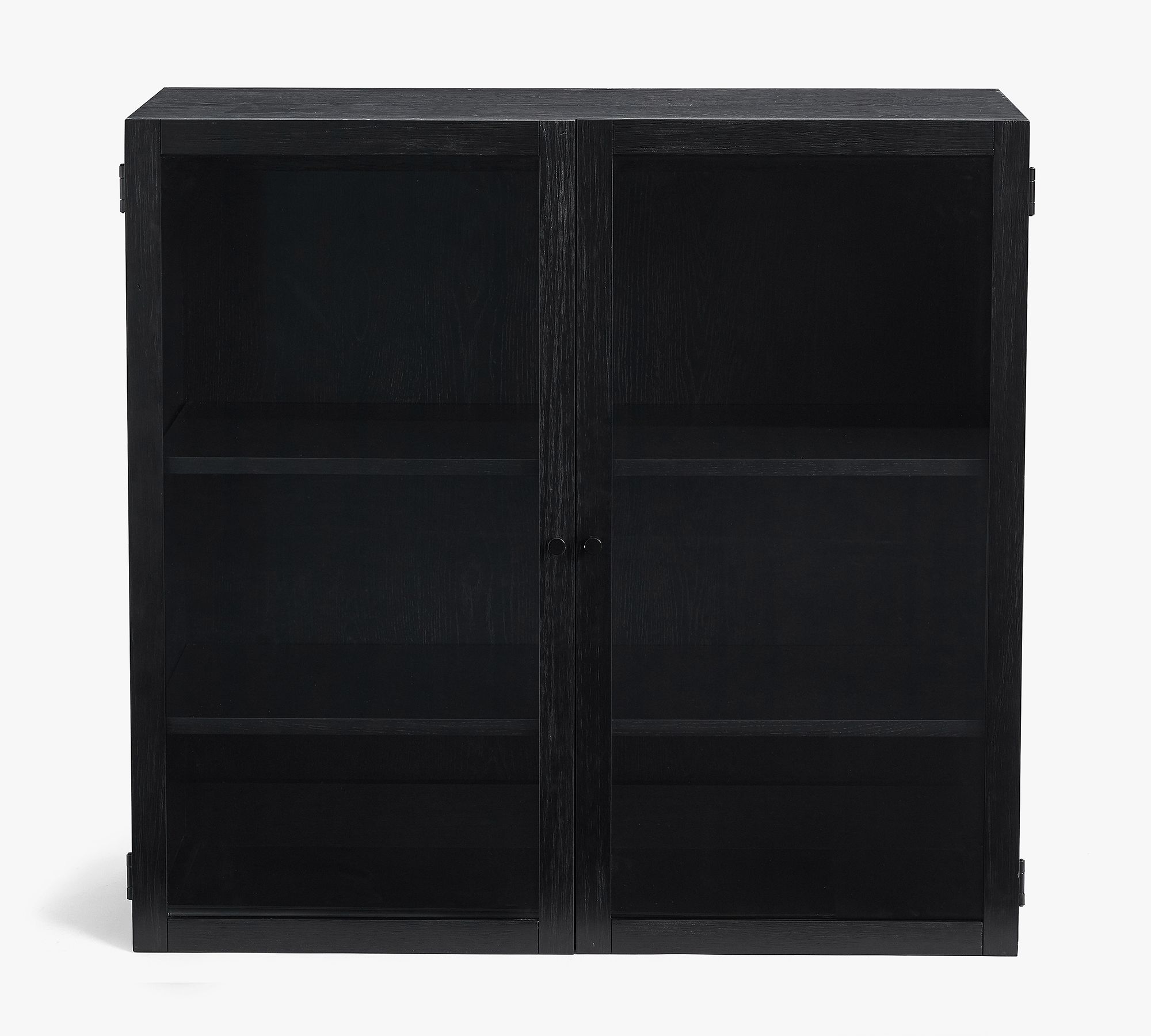 OPEN BOX: Haven 38" Wood Hutch, Black