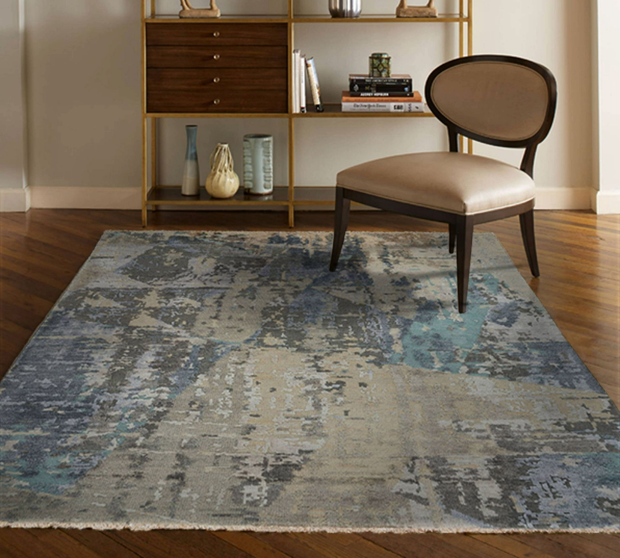Ellsa Hand-Knotted Wool Persian-Style Rug