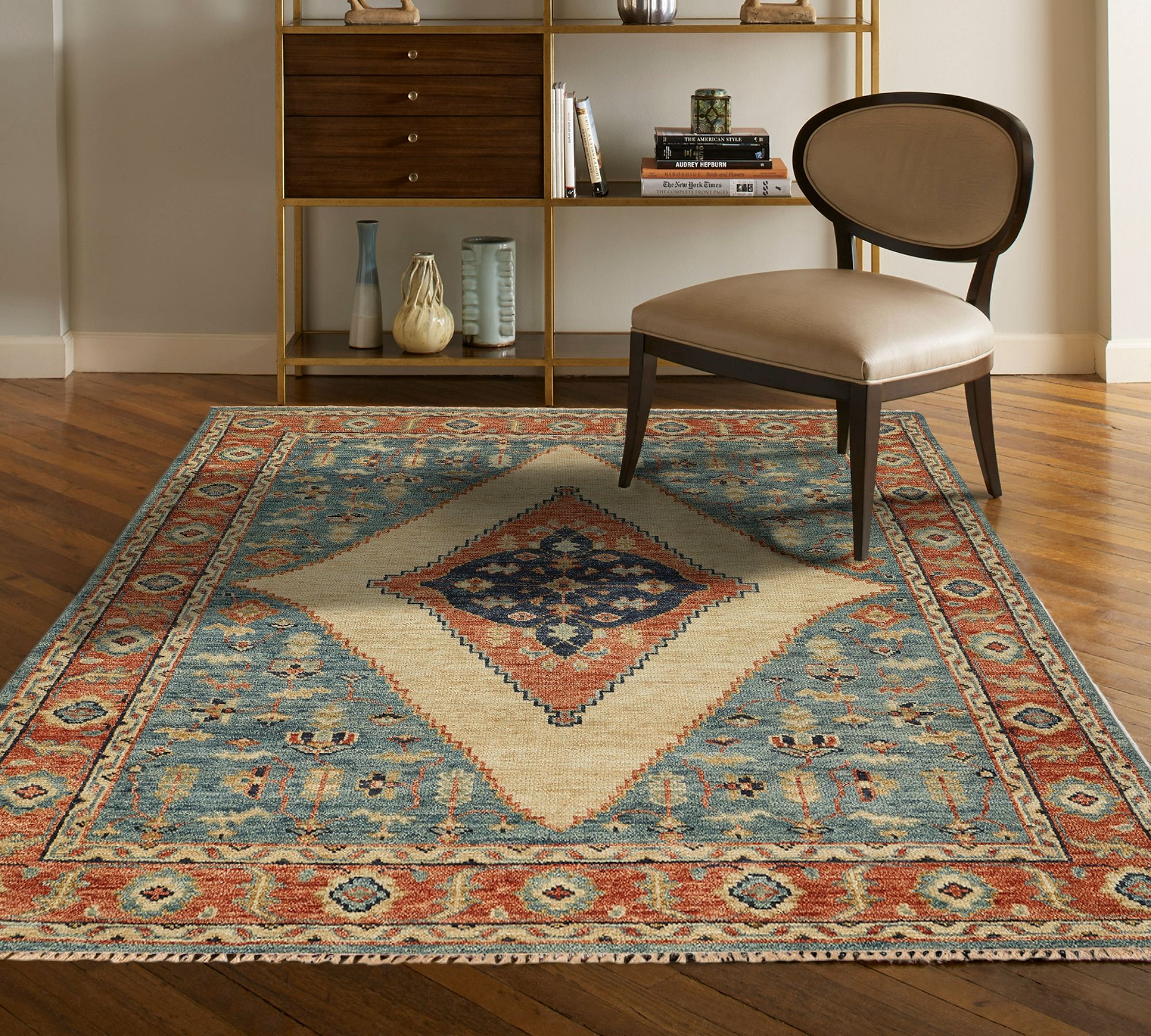 Keyli Hand-Knotted Wool Persian-Style Rug