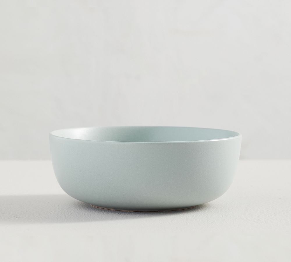 Mason Stoneware Cereal Bowls Set of 4 - Matte Blue