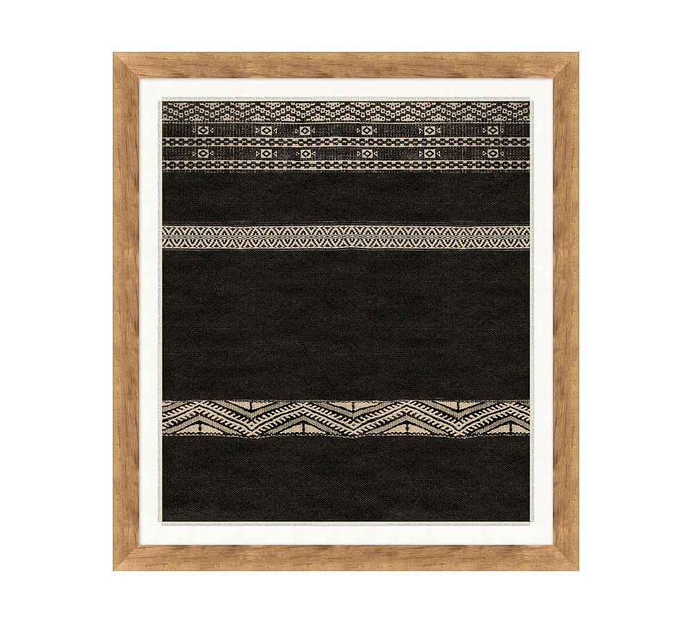 Framed Textile Wall Art Pottery Barn