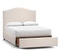 Raleigh Curved Upholstered Storage Bed