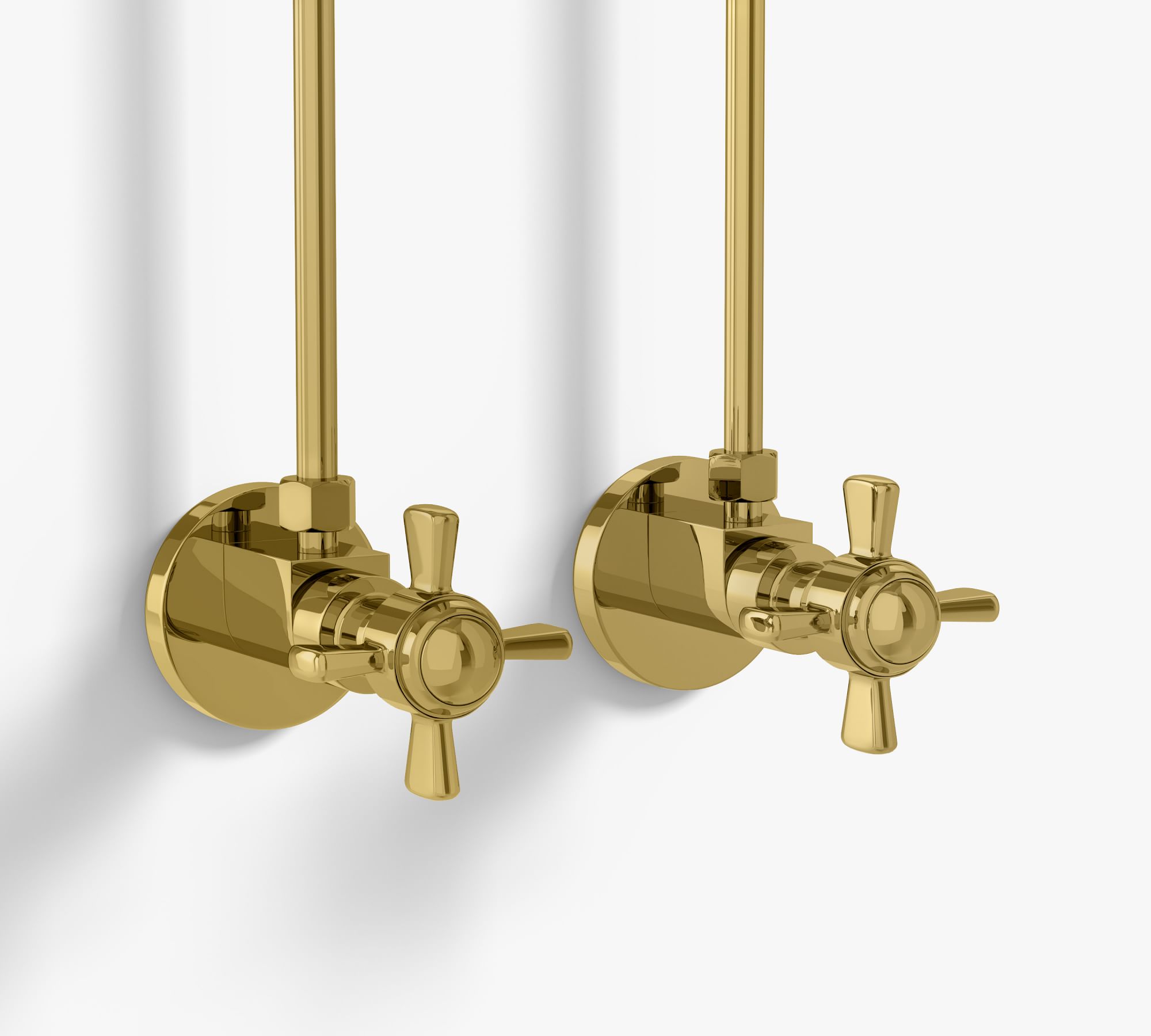 Traditional Cross Handle Faucet Supply Line