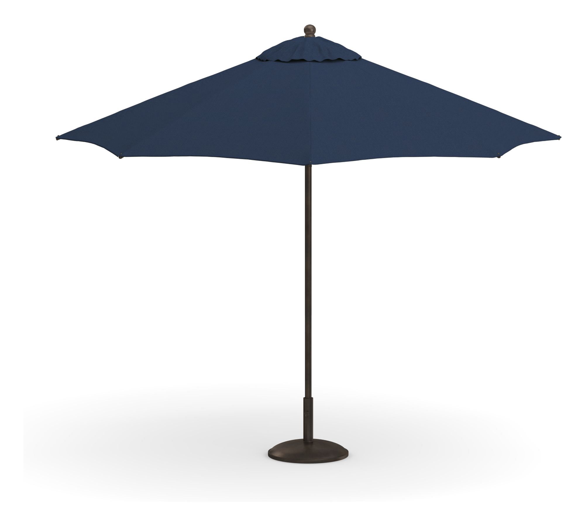 9' Round Outdoor Patio Umbrella – Rustproof Aluminum Tilt Frame