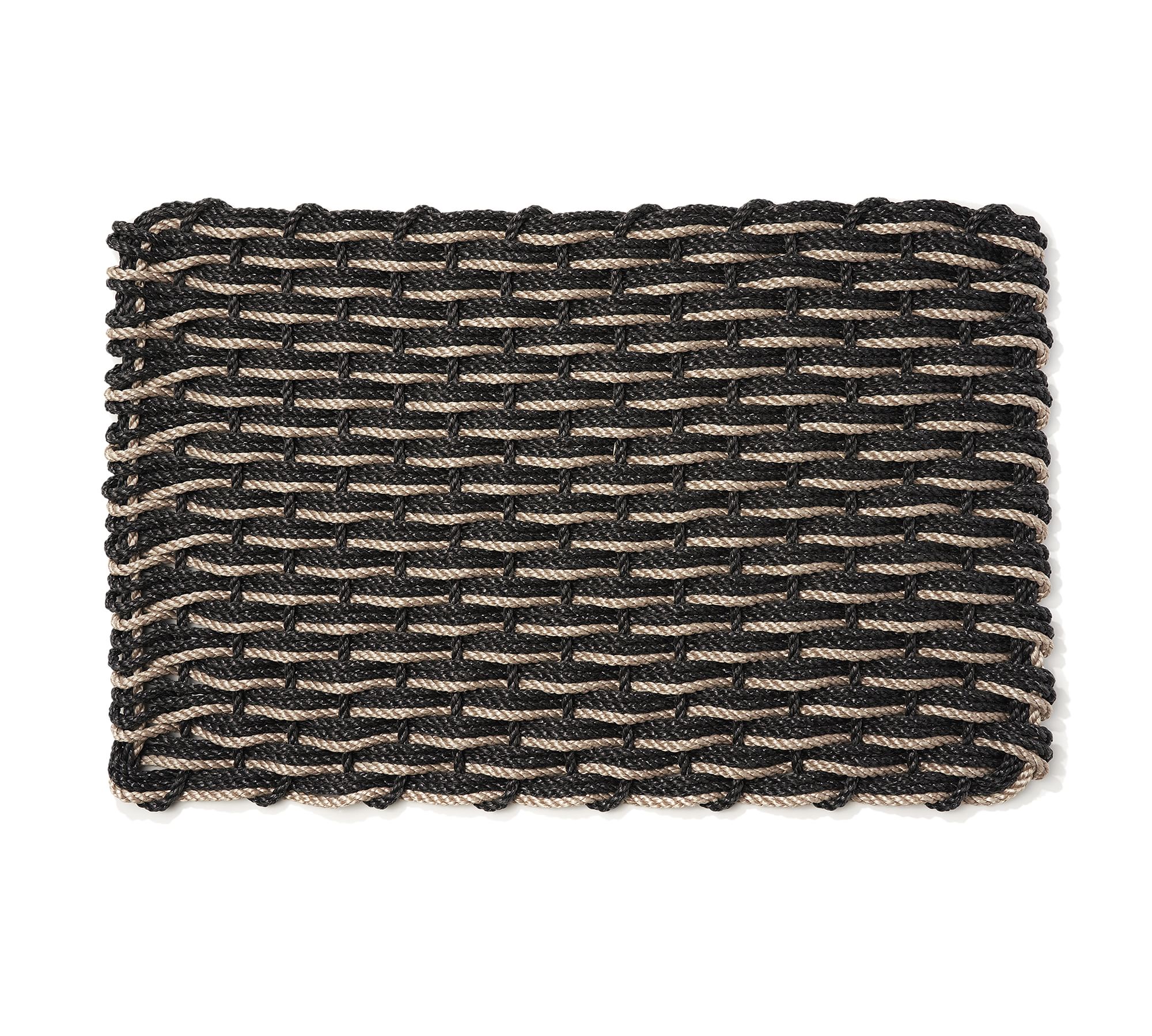 The Rope Co. Elemental Two-Tone Handwoven Doormat