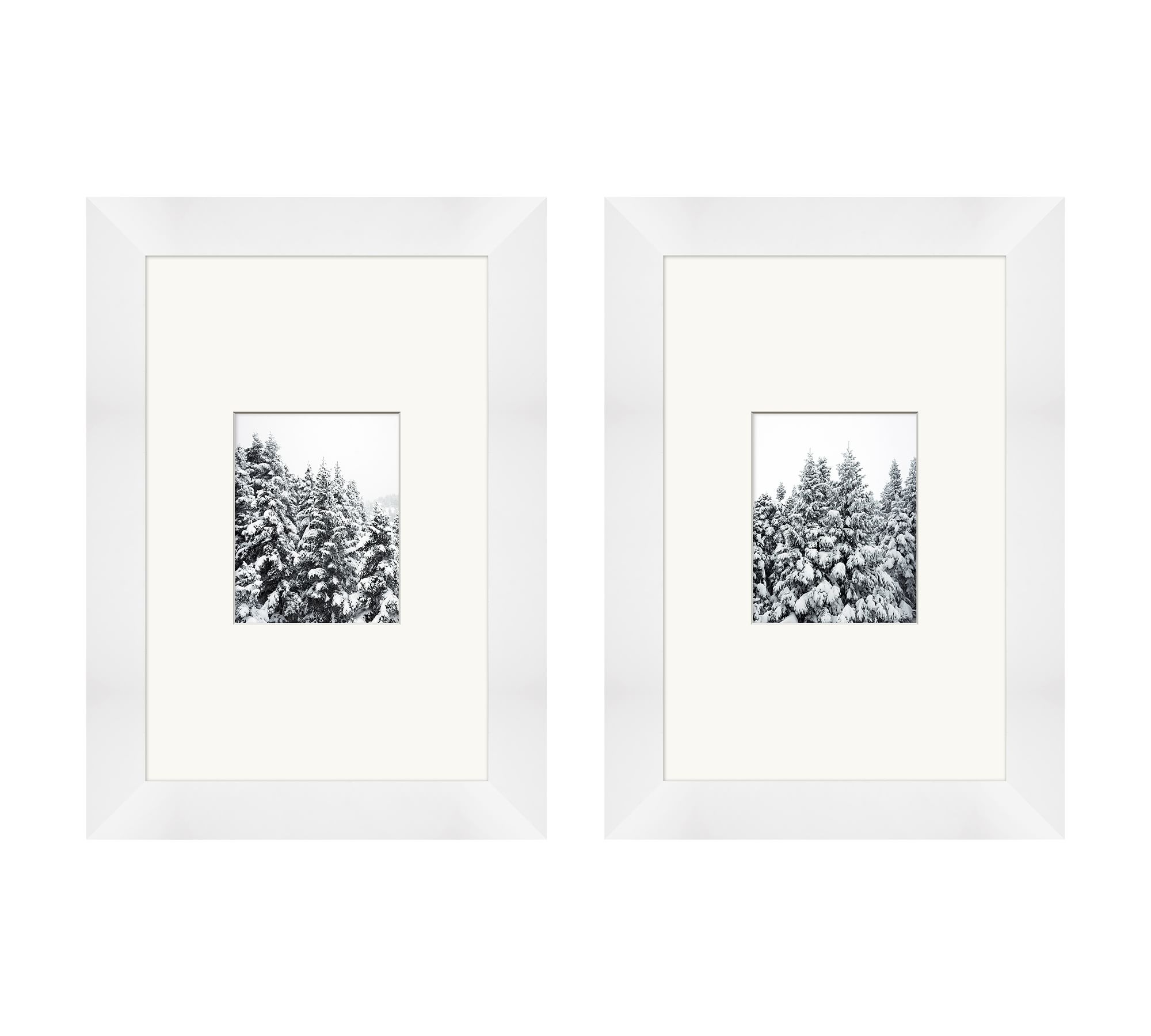 Open Box: Snow Graced Pines Framed Prints