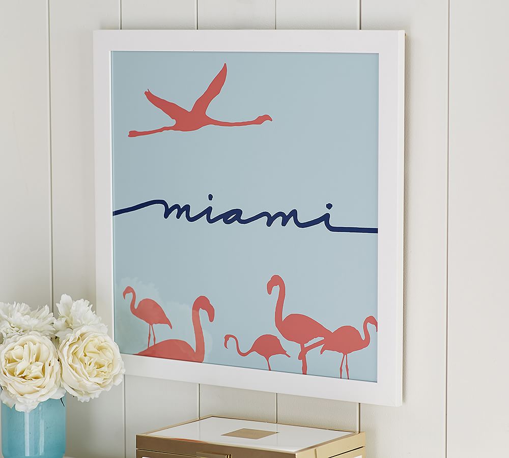 Miami Framed Print