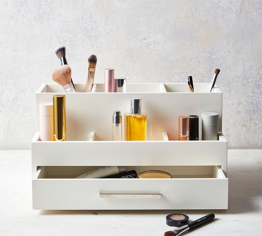 New Kitchen Organizer Storage Box Snack Makeup Accessories Under Sink  Drawer