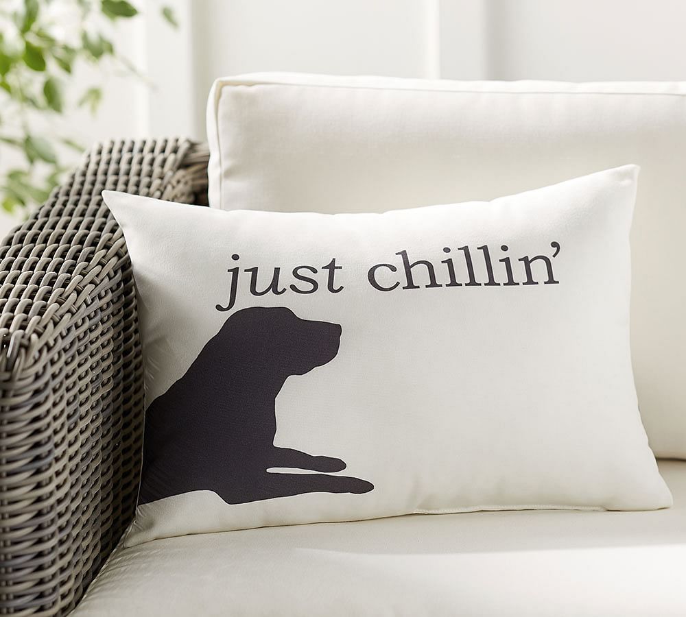 Chill Dog Outdoor Lumbar Pillow