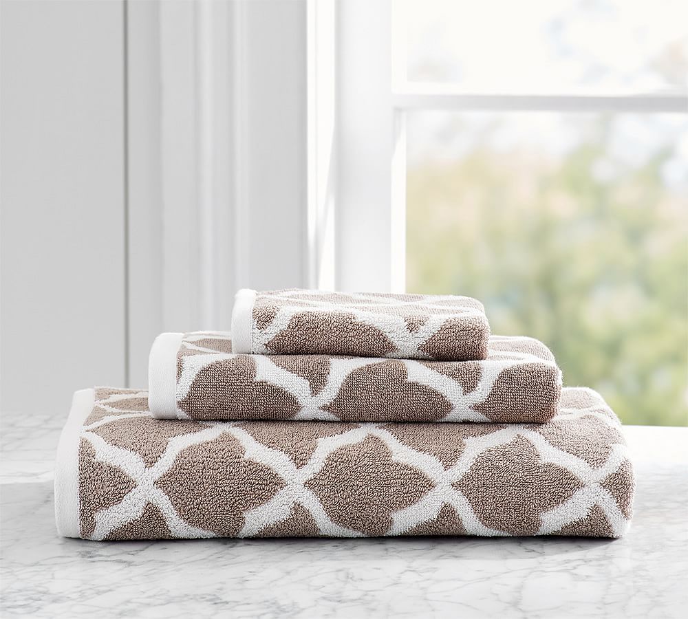 Marlo Organic Jacquard Towel