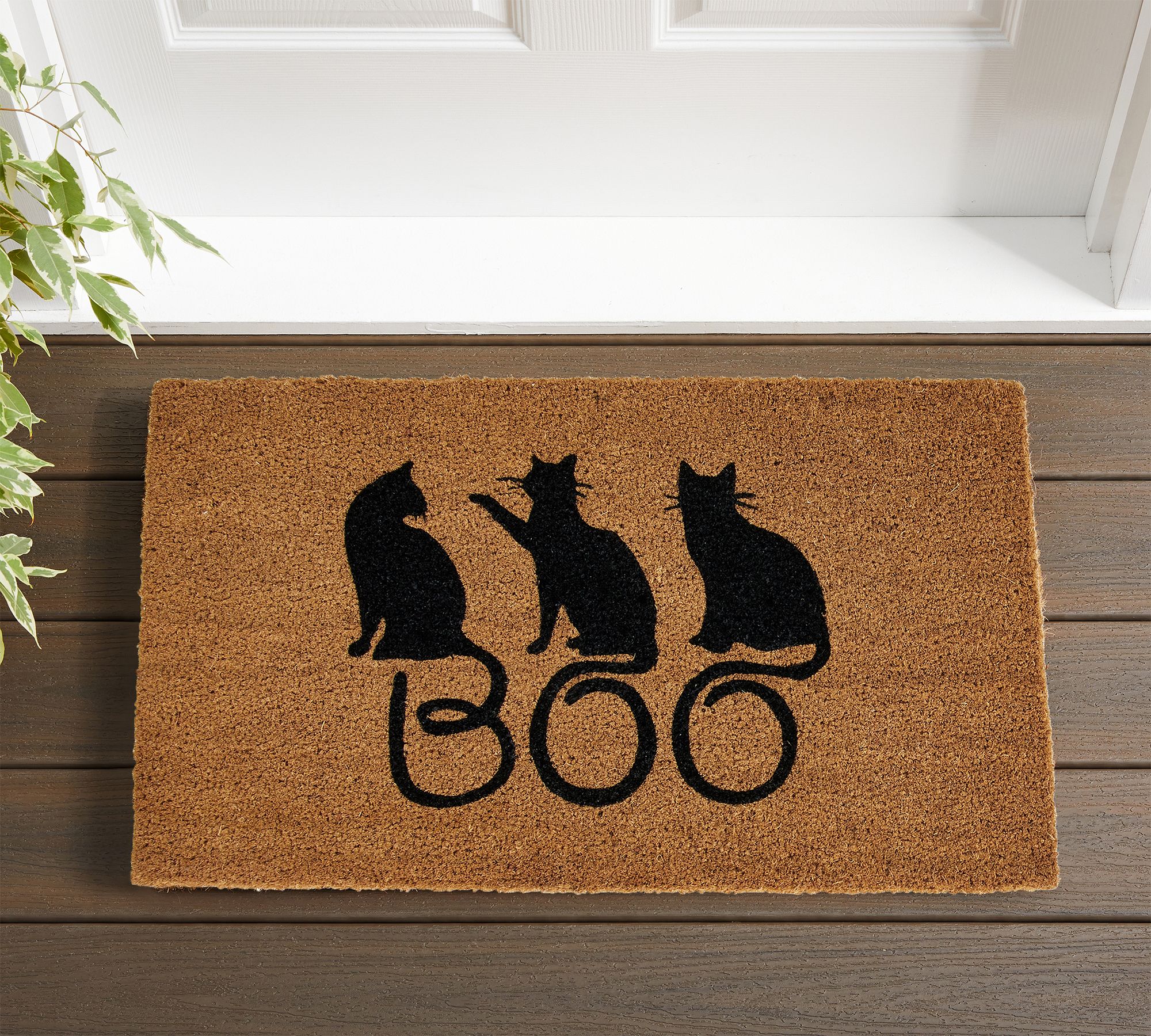 Boo Cats Doormat