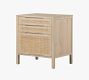 Dolores Cane 3-Drawer File Cabinet