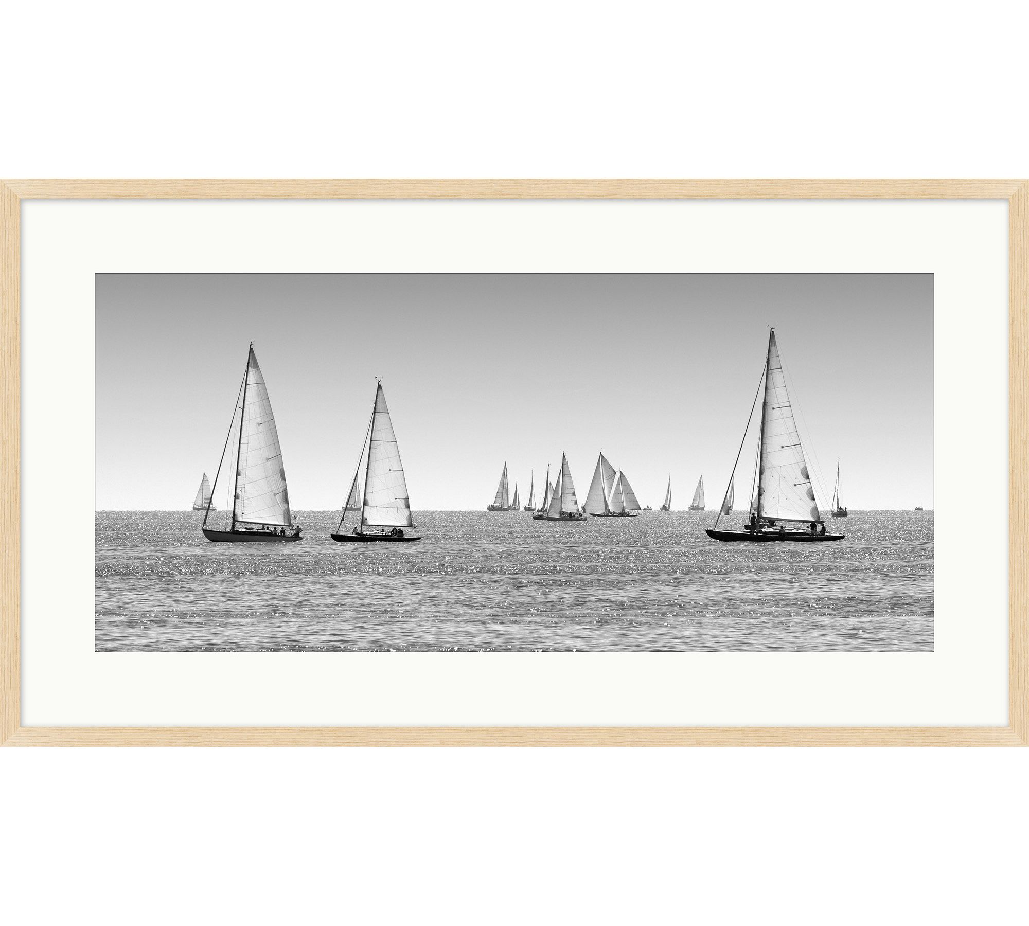 Rendezvous At Sea Framed Print