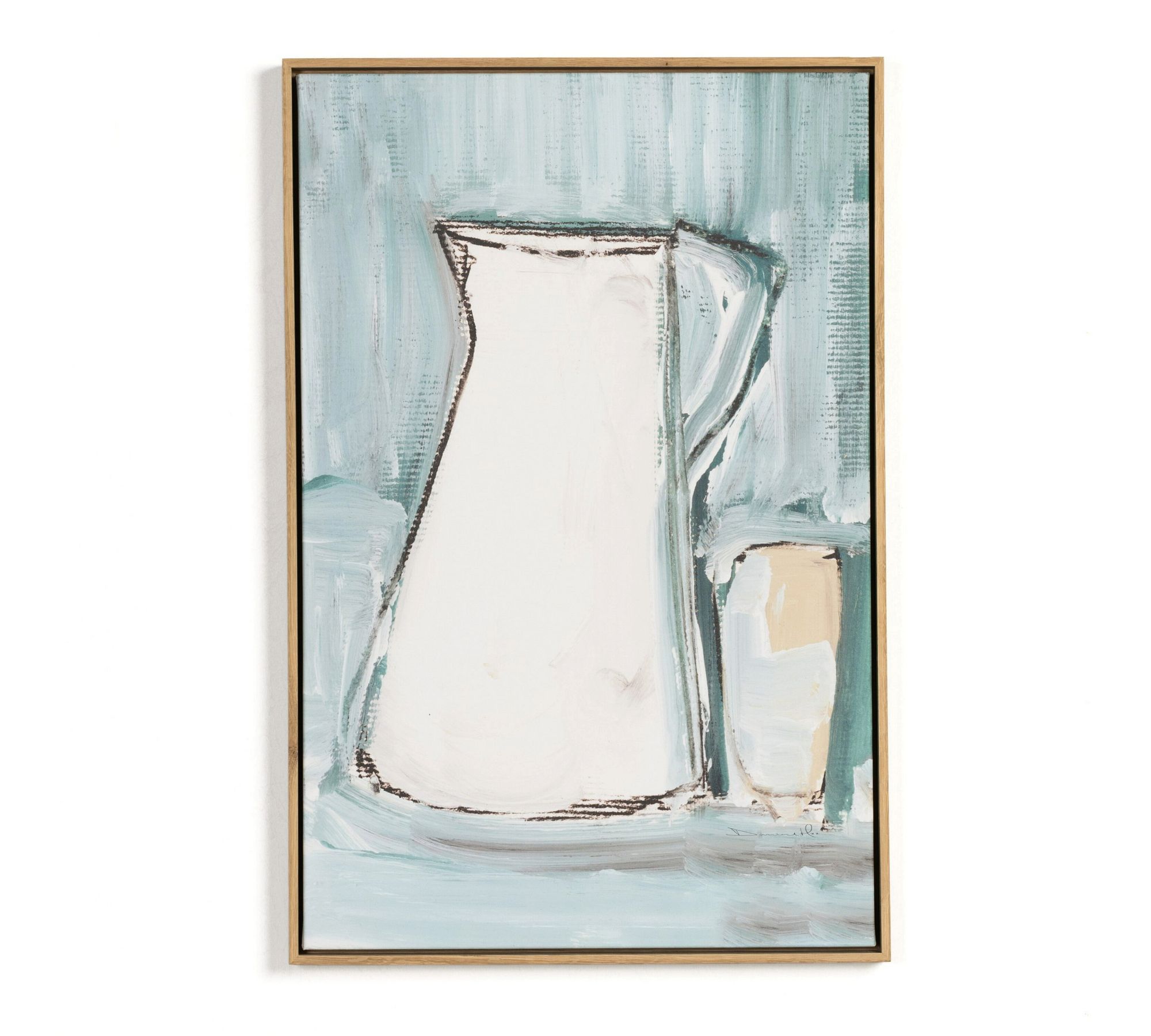 Jug and Cup Framed Print By Dan Hobday