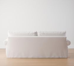 Pearce Roll Arm Slipcovered Sofa (72&quot;&ndash;98&quot;)