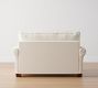 PB Comfort Roll Arm Twin Sleeper Sofa with Memory Foam Mattress (64&quot;)
