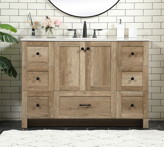 Alderson 48-60" Single Sink Vanity | Pottery Barn