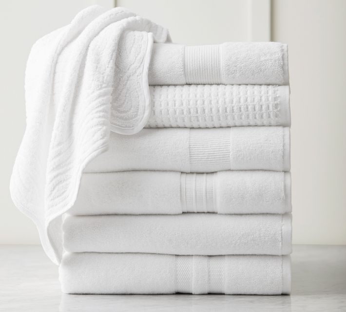 Quick-Dry White Organic Cotton Hand Towel + Reviews