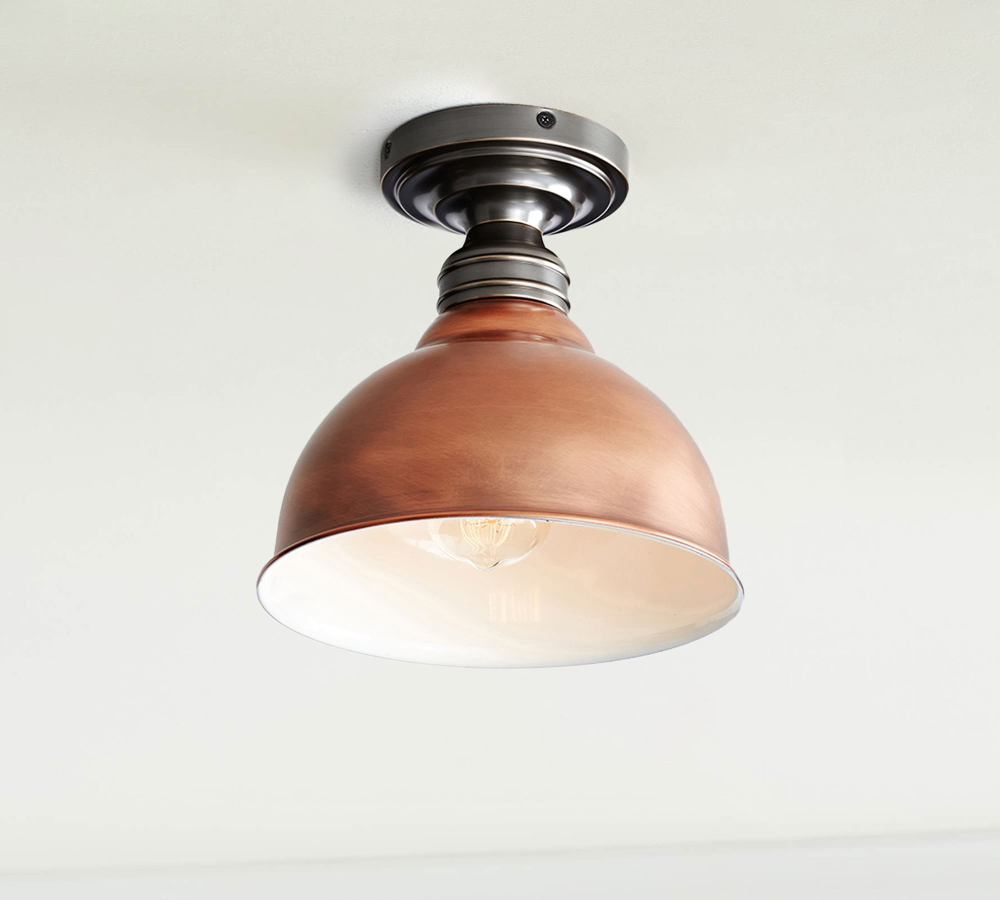 Metal Bell Flush Mount