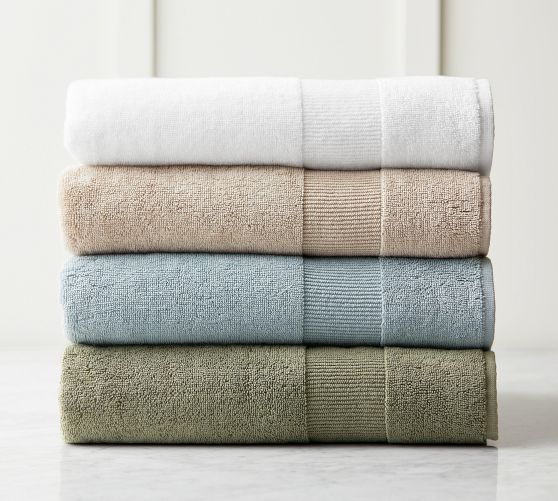 Buy Pure Home And Living Cotton Bath Towel, Blue Color Home & Kitchen