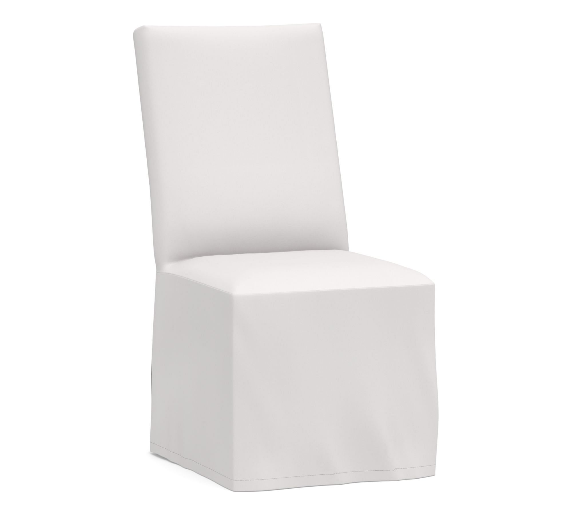 Open Box: PB Comfort Square Dining Side Chair Replacement Slipcovers
