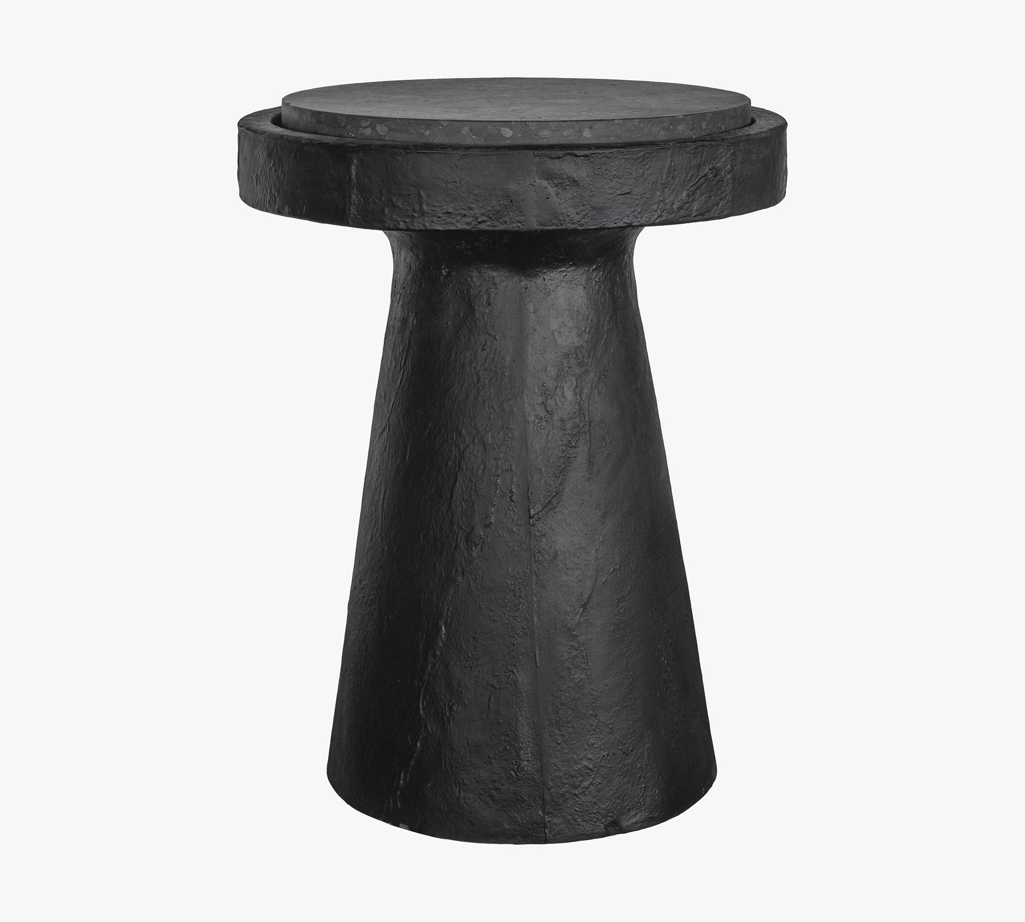 Willow Round Terrazzo Accent Table (16")