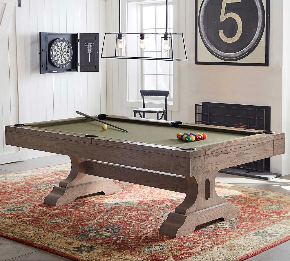 Potomac Pool Table with Table Tennis Top