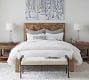 Hensley Reclaimed Wood Platform Bed | Pottery Barn