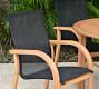 Newark Sling Outdoor Dining Chairs, Set of 4