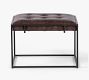 Ford Rectangular Leather End Table (23.5&quot;)
