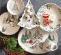 Christmas in the Country Oval Stoneware Serving Platter