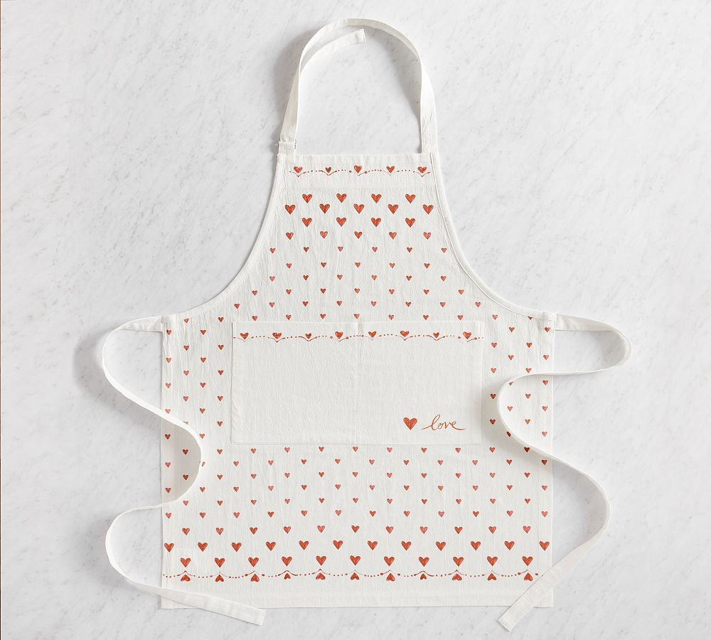 Painted Hearts Apron
