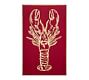 Lobster Carved Wood Wall Art